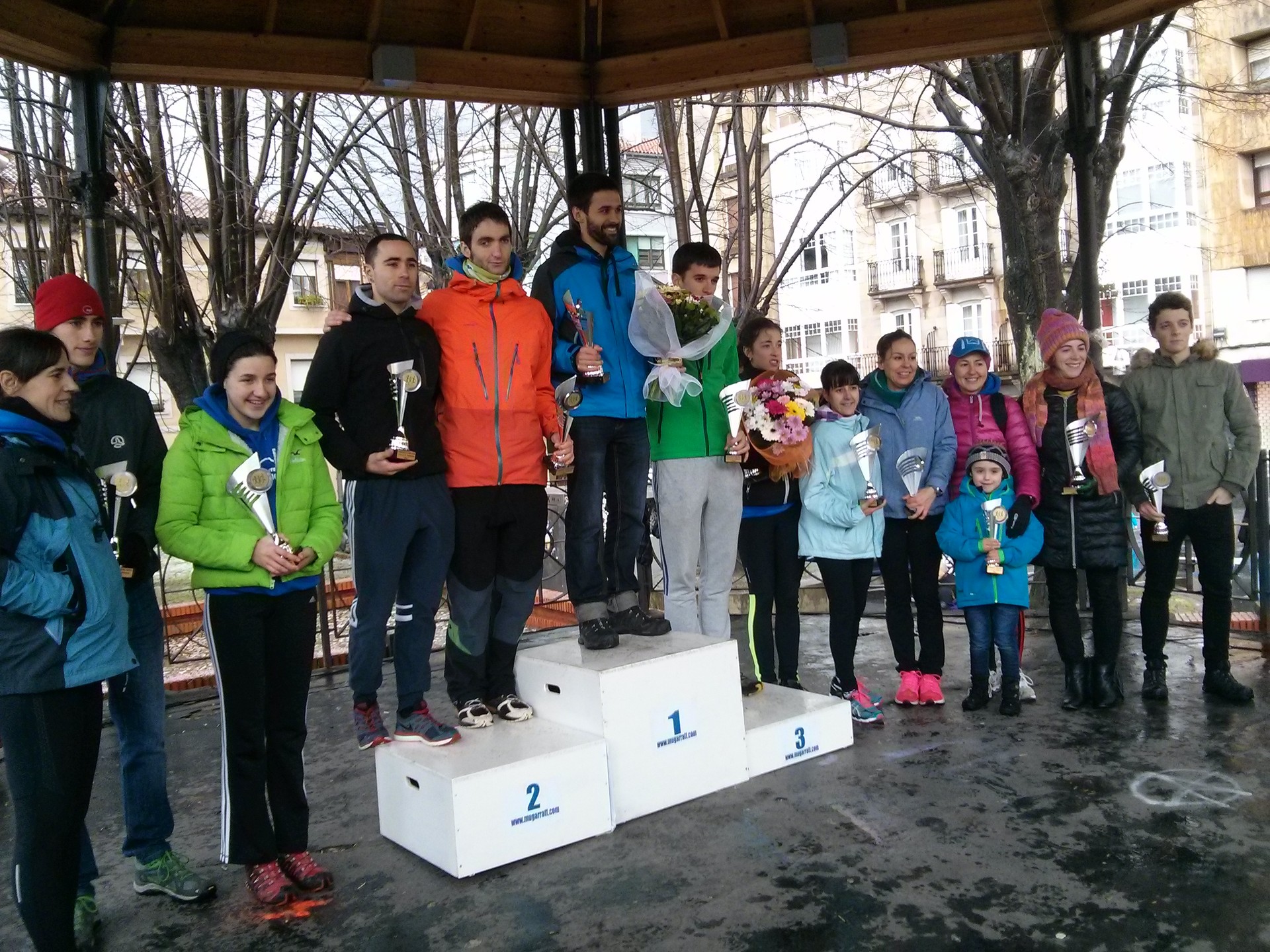 Herran, Sampedro, Ozaeta eta Gorritxategi garaile Durangoko Herri Krosean