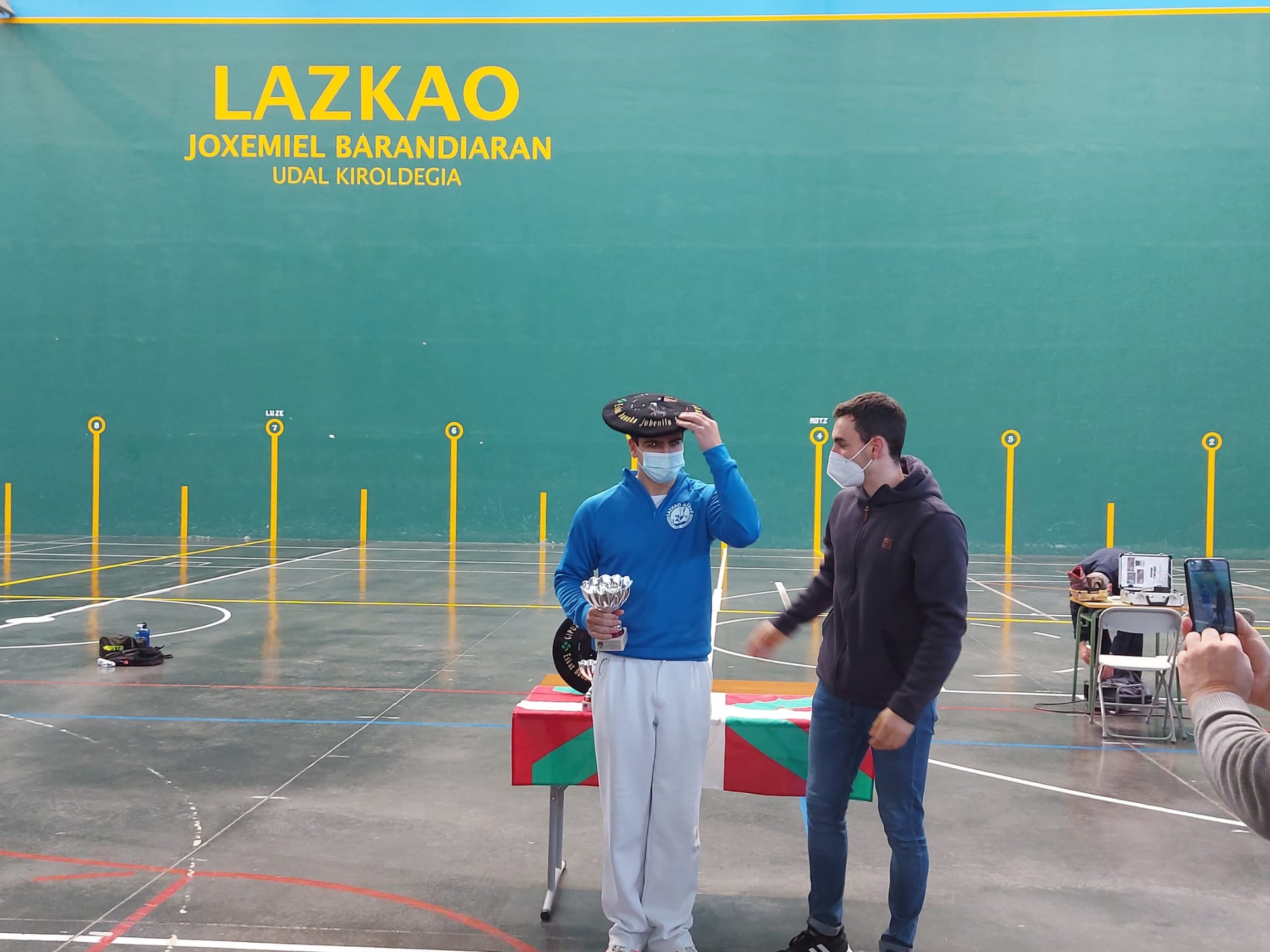 Faben Ituarte, buruz buru Gipuzkoako txapeldun geratu den atxondarra