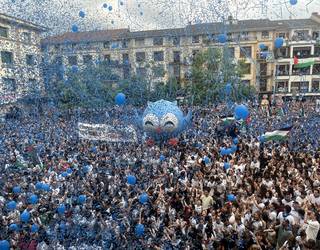 [ARGAZKI GALERIA] Marea urdinak Zornotza hartu du!