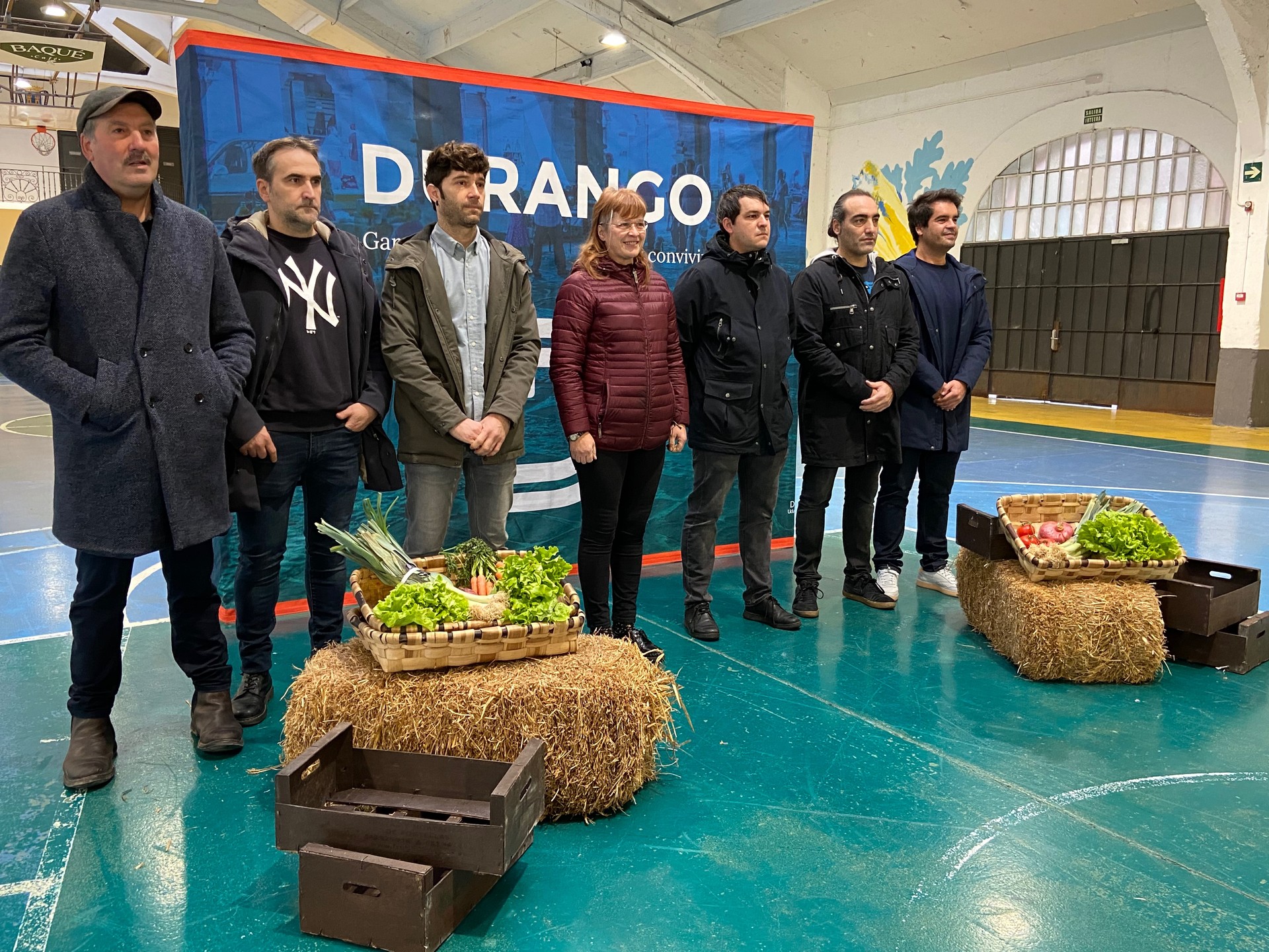 Sukaldaritza tailer parte hartzaileak, Durangoko baserritarren merkatua biziberritzen jarraitzeko