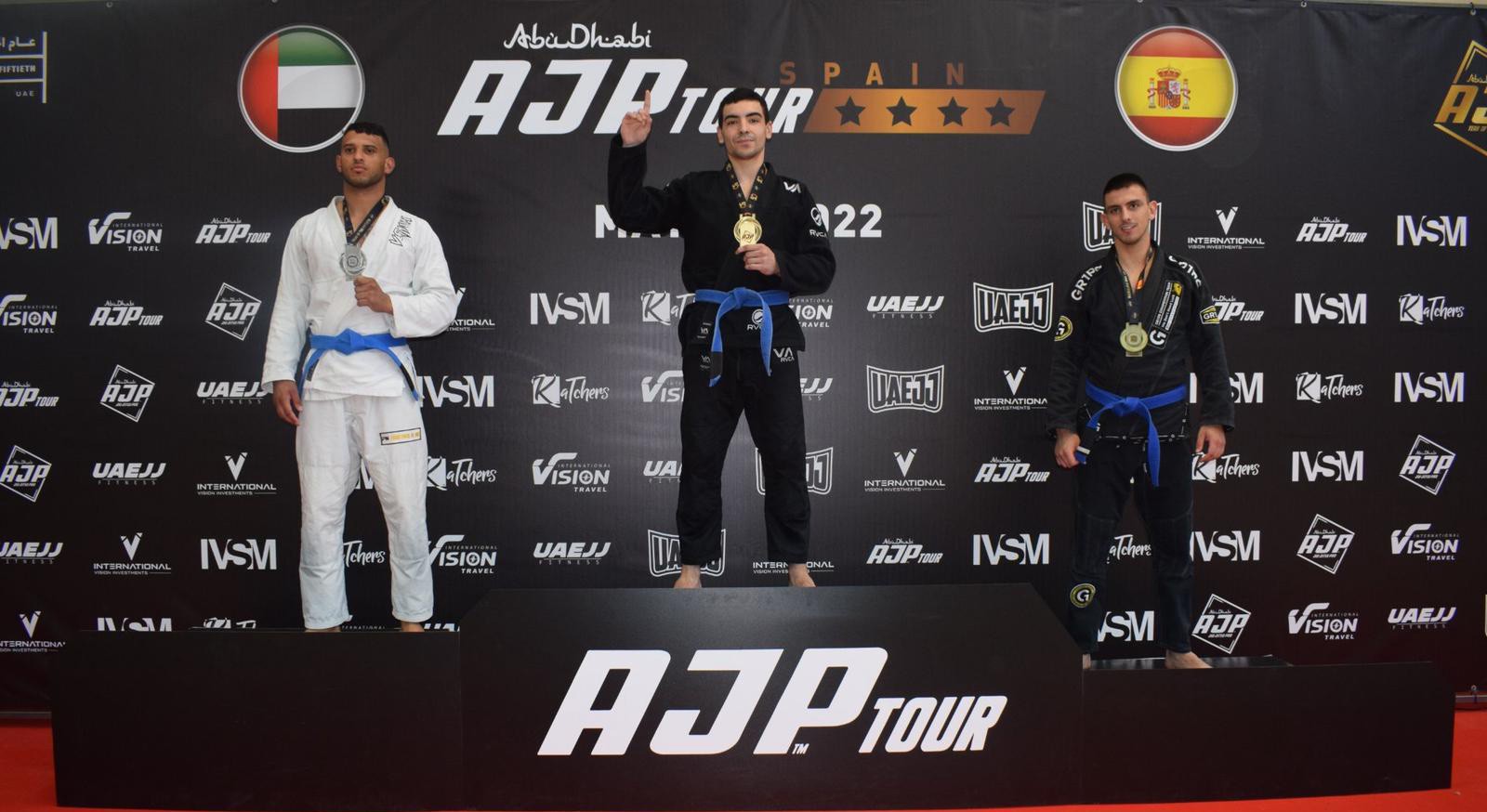 Lesio eta guzti ere, Eneko Diezek brontzezko domina irabazi du Madrilgo jiu-jitsu txapelketan