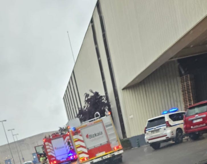 Lan istripu bat gertatu da Abadiñoko enpresa batean
