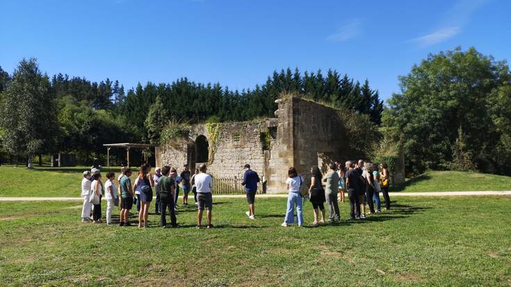Berbalagunek Olazarko dorretxearen aztarnak ezagutuko dituzte eguenean