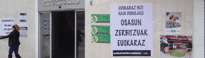 Euskararen Legeak jarritako mugak salatu ditu Euskal Herrian Euskarazek (EHE)