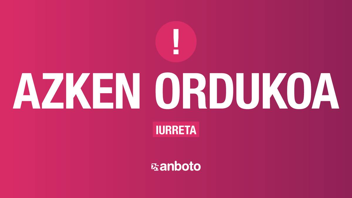 51 urteko langile bat hil da Iurretako lantoki batean
