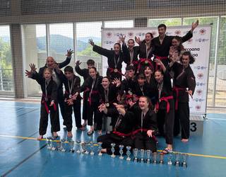 Ninjutsu Wadokan klubak 39 domina lortu ditu Gipuzkoako eta Euskadiko Kenpo txapelketetan