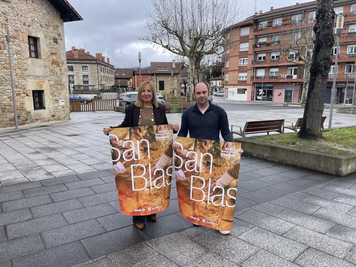 Abadiño prest nobedadez jositako San Blas eguna hartzeko