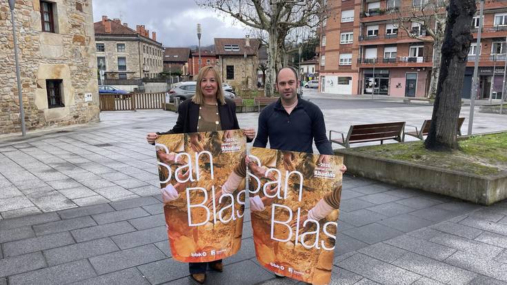 Abadiño prest nobedadez jositako San Blas eguna hartzeko