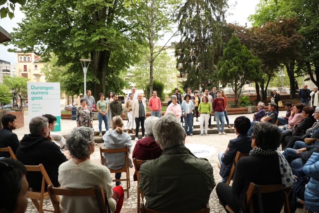 Durangoko EH Bilduk hautagaien zerrenda aurkeztu du