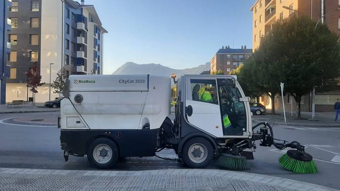 Zapatu eta domekan ere garbiketa zerbitzua egongo da Abadiñon