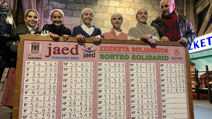 JAEDeko autoa 56.563 zenbakidun txartelarentzat izan da