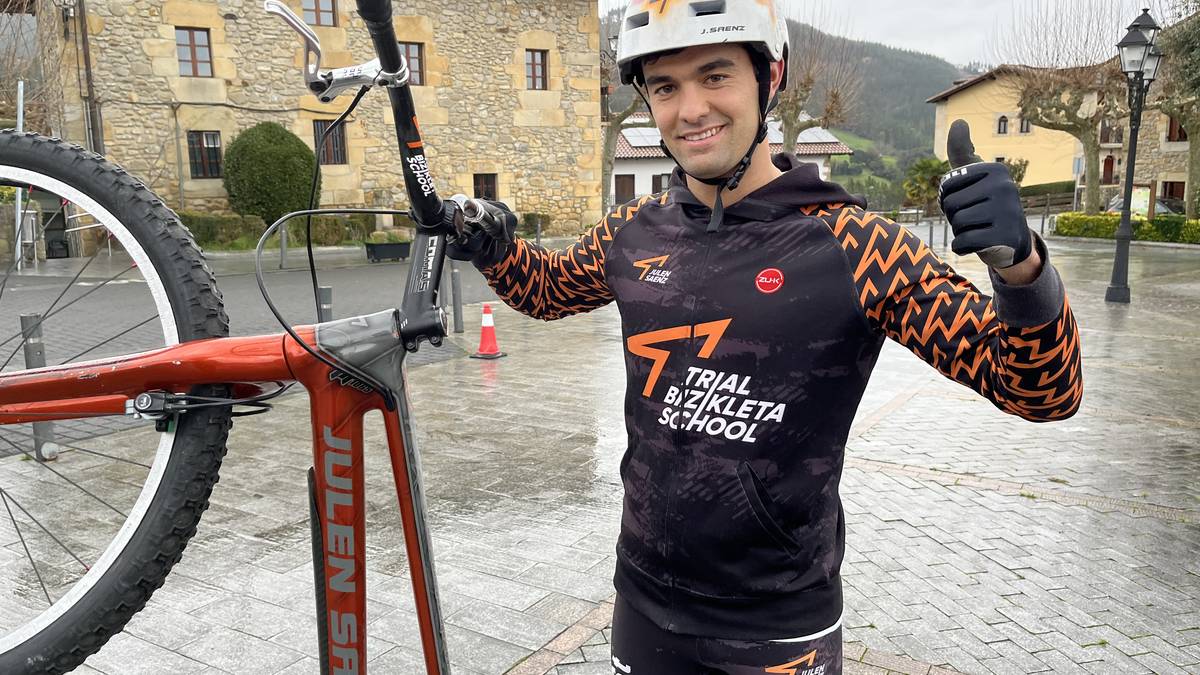 [BIDEOA]: "Bizikletagaz 'feeling' berezia daukat. Ia-ia bat gara"