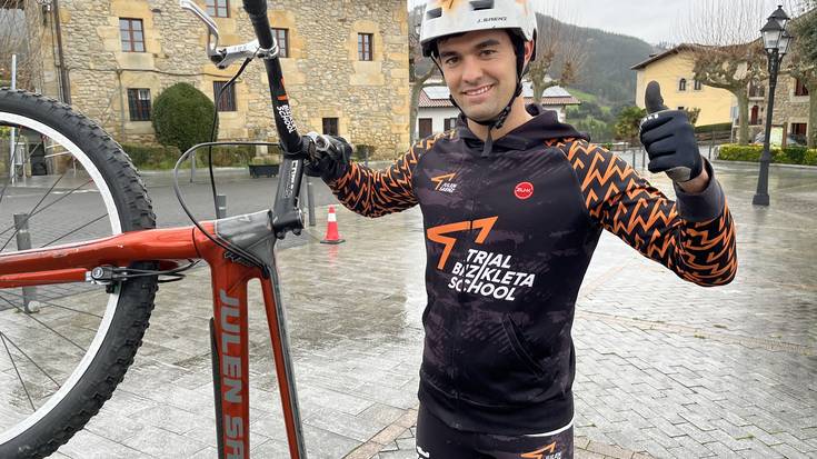 [BIDEOA]: "Bizikletagaz 'feeling' berezia daukat. Ia-ia bat gara"