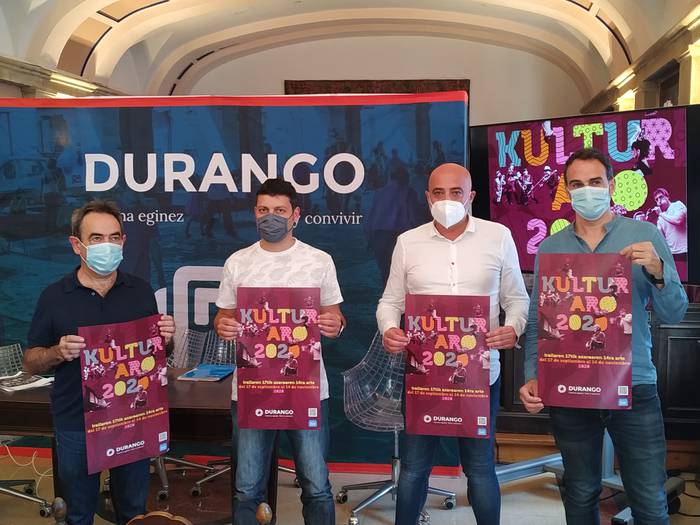 80 ekitaldi baino gehiago egongo dira Durangoko Kultur Aro zikloan