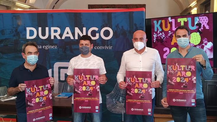 80 ekitaldi baino gehiago egongo dira Durangoko Kultur Aro zikloan