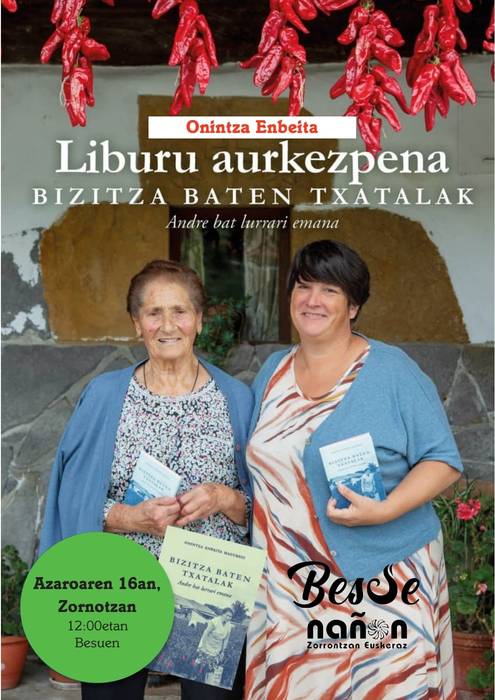 'Bizitza baten txatalak. Andra bat lurrari emana'