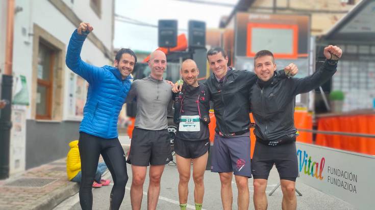Aser Arza durangarrak 11 ordu eta 36 minutuko denboragaz Hiru Haundiak mendi lasterketako podiumera igotzea lortu du