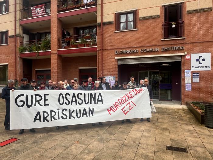 Lehen Mailako Arretako murrizketak salatu dituzte Elorrion