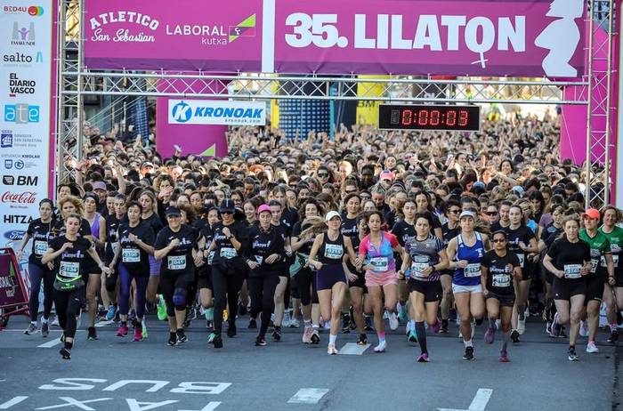[SAILKAPENA]: Durangaldeko korrikalarien emaitzak Donostiako Lilatoian