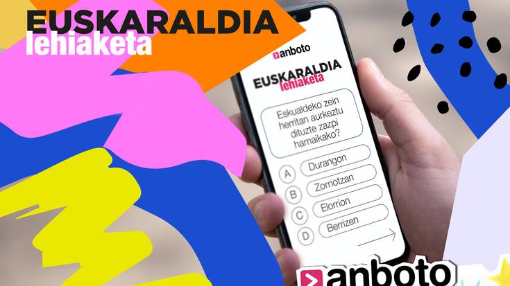 Euskaraldiari buruz ANBOTOk egindako lehiaketak badu irabazlea