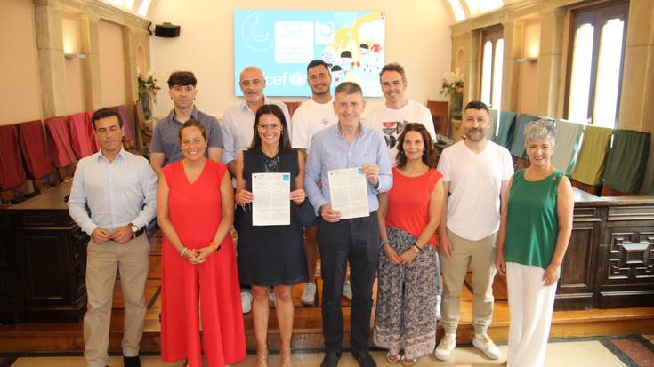 Durango Unicefen Haurren Hiri Lagunen sarera batu da