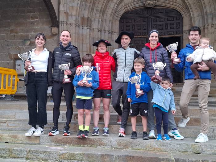 [SAILKAPENA]: David Rua eta Oihana Azkorbebeitia nagusi Santxibiri lasterketan