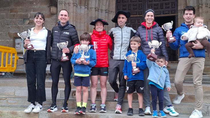 [SAILKAPENA]: David Rua eta Oihana Azkorbebeitia nagusi Santxibiri lasterketan