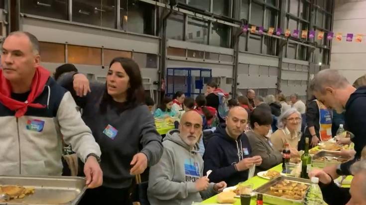 [BIDEOA] Durangon Korrikari harrera egiteko gogotsu