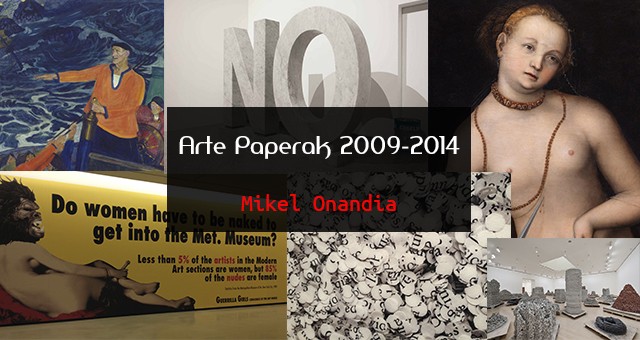 Finantzaketa kolektiboagaz arte liburu bat argitaratzeko kanpaina abiatu du Mikel Onandiak