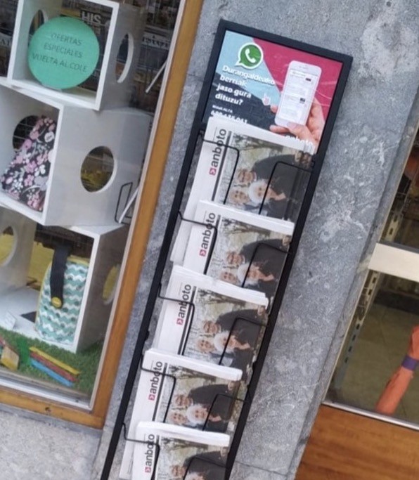 ANBOTOren papereko alea banaketa puntu gehiagotan