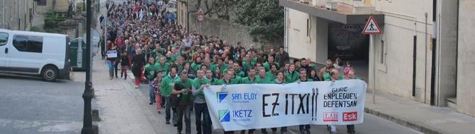 Inbertsore berriagaz akordioa sinatu dute San Eloy enpresan