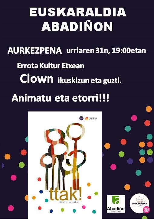 Euskaraldia aurkeztuko dute eguaztenean Abadiñon