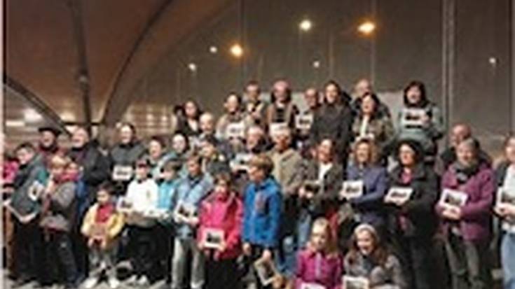 Zaldai Mendi Taldeko sortzaileei omenaldia