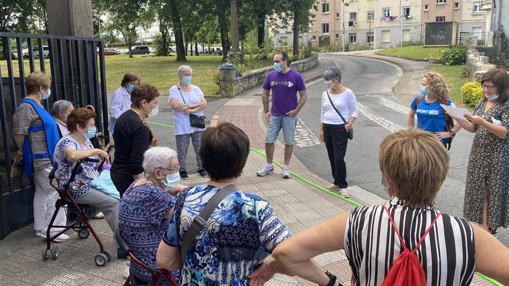 Arrakastagaz berrekin diete Durangoko adinekoen paseo osasungarriei