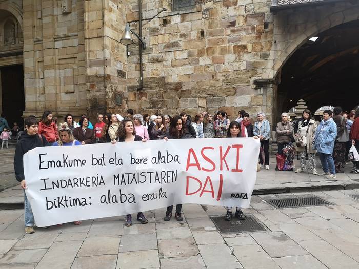 Bilboko hilketa matxista salatu dute Durangon