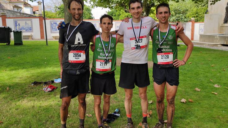 Markel Urigoitia laugarren eta Aitor Ajuria bosgarren Louzan Skyrace mendi lasterketan, Portugalen