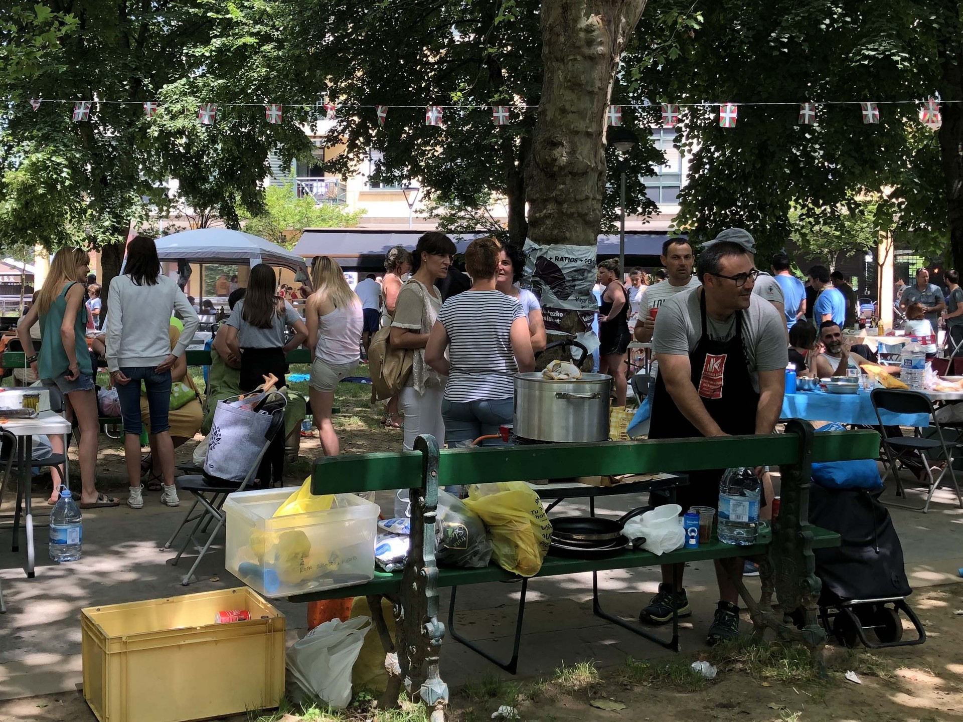 Durangoko Tabira auzoko jaietan mendi martxa eta lasterketa mantendu egin dituzte, gainerako ekimen denak bertan behera utzita