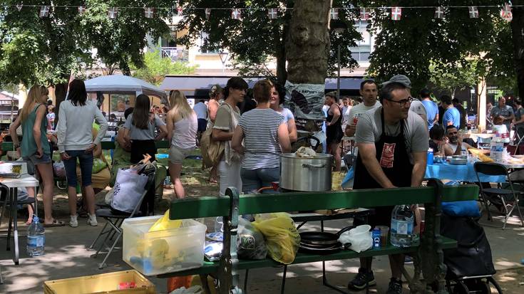 Durangoko Tabira auzoko jaietan mendi martxa eta lasterketa mantendu egin dituzte, gainerako ekimen denak bertan behera utzita