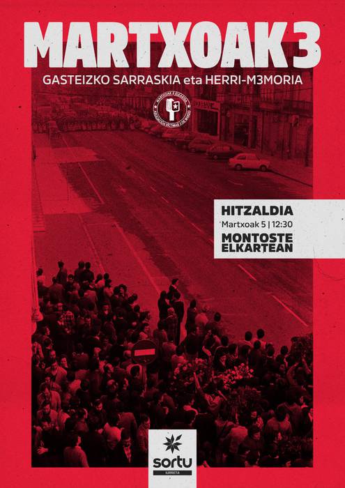 'Martxoak 3. Gasteizko sarraskia eta herri-memoria'