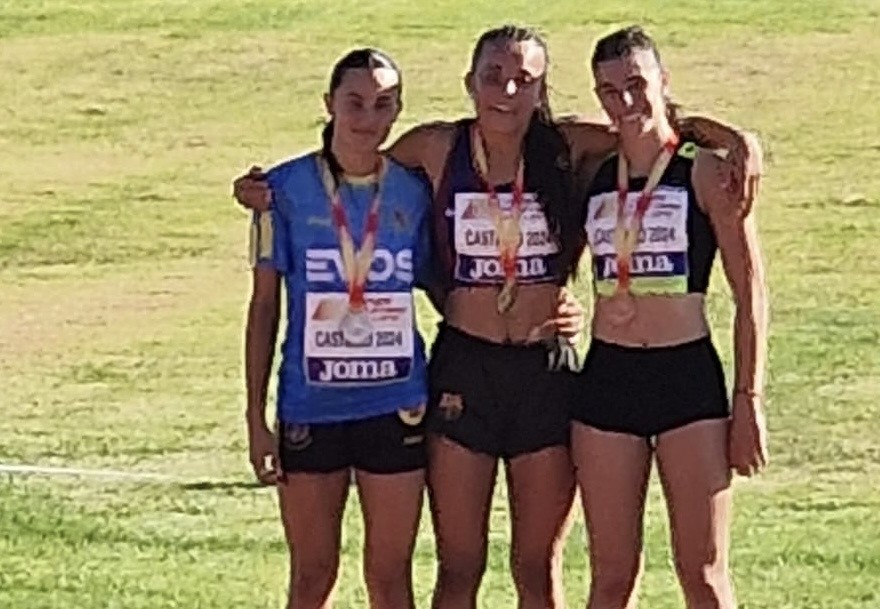 Julene Arriagak brontzezko domina irabazi du Espainiako txapelketako hesien proban