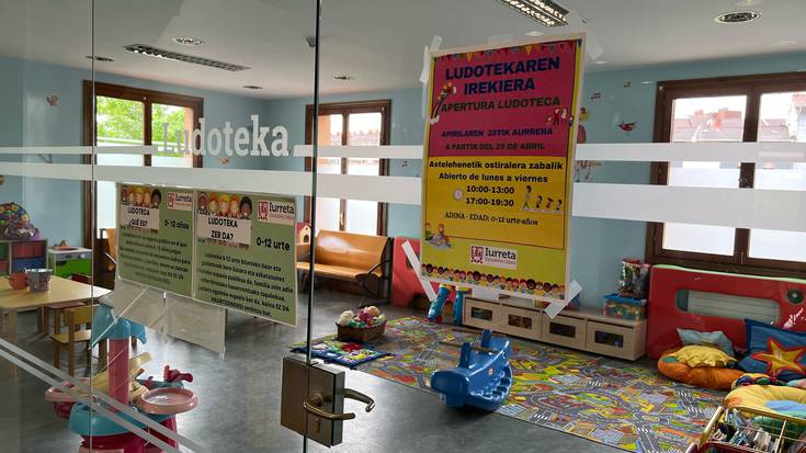 Iurretako Udalak ludoteka berriz irekiko du apirilaren 25an