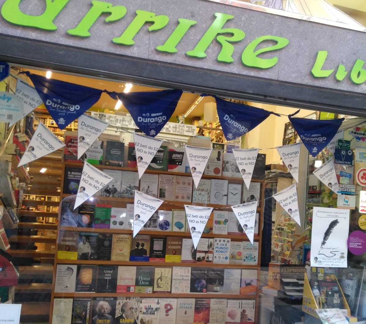 Durangoko dendak ere prest daude jaietarako