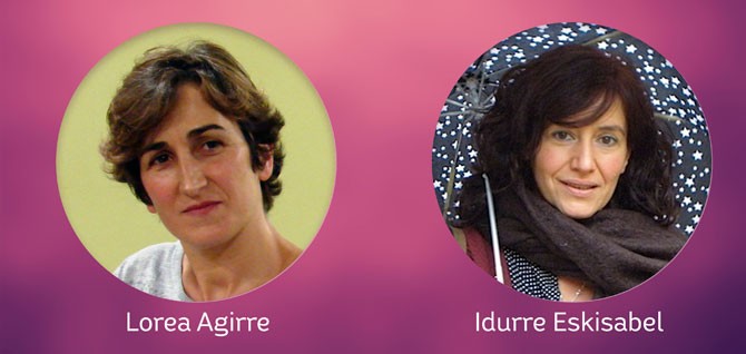 Euskaraz eta feminismoaz jardungo dute Lorea Agirrek eta Idurre Eskisabelek