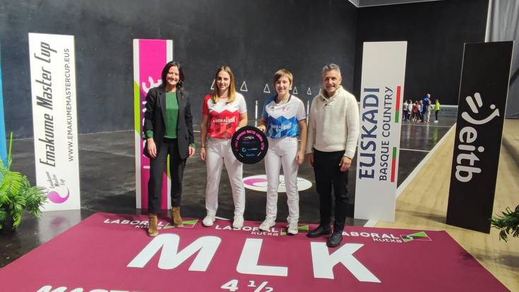 Amaia Aldaik eta Goiuri Zabaletak belaunaldi biren arteko finala jokatuko dute domekan, Durangon