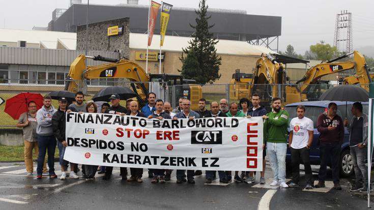Barloworld-Finanzauto enpresako langileek greban daramatzate lau egun