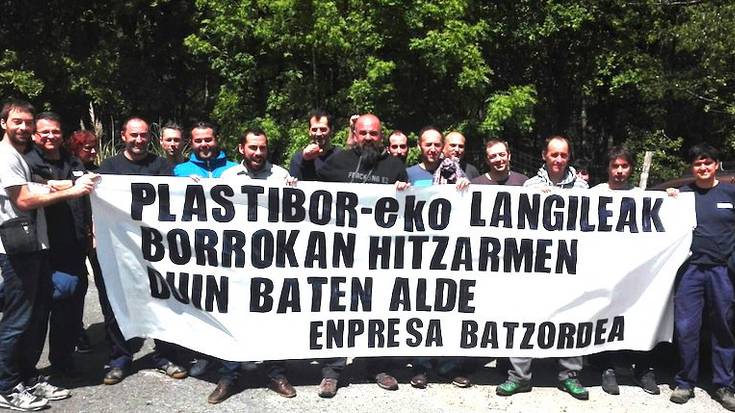 Zornotzako Plastibor enpresan lan akordioa sinatu dute