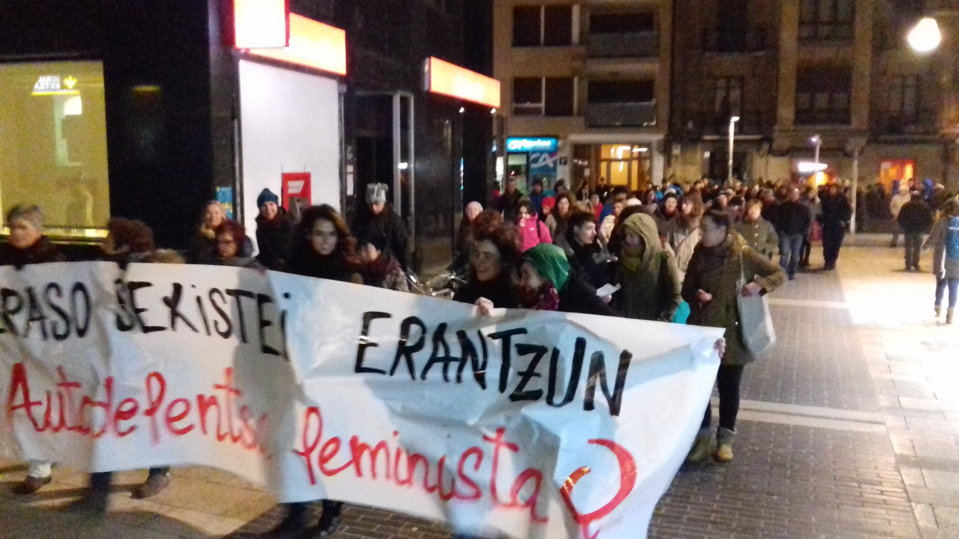 Sexu eraso saiakera bat jazo zen domeka goizaldean Durangon