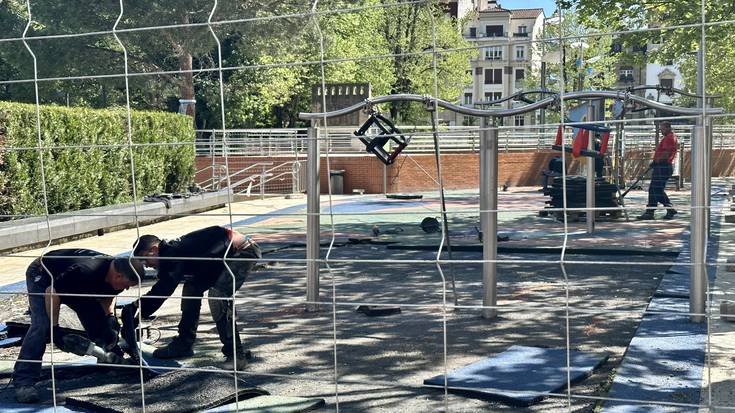Ezkurdiko txintxaunak konpontzeko lanak hasi dituzte