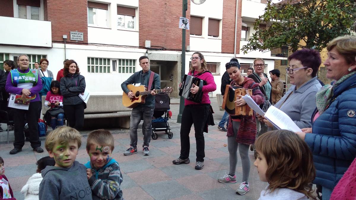 Korrika Durangaldean iruditan