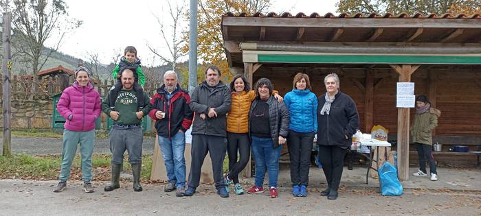 San Martin ermitako teilatua konpontzeko salda Gaztelun